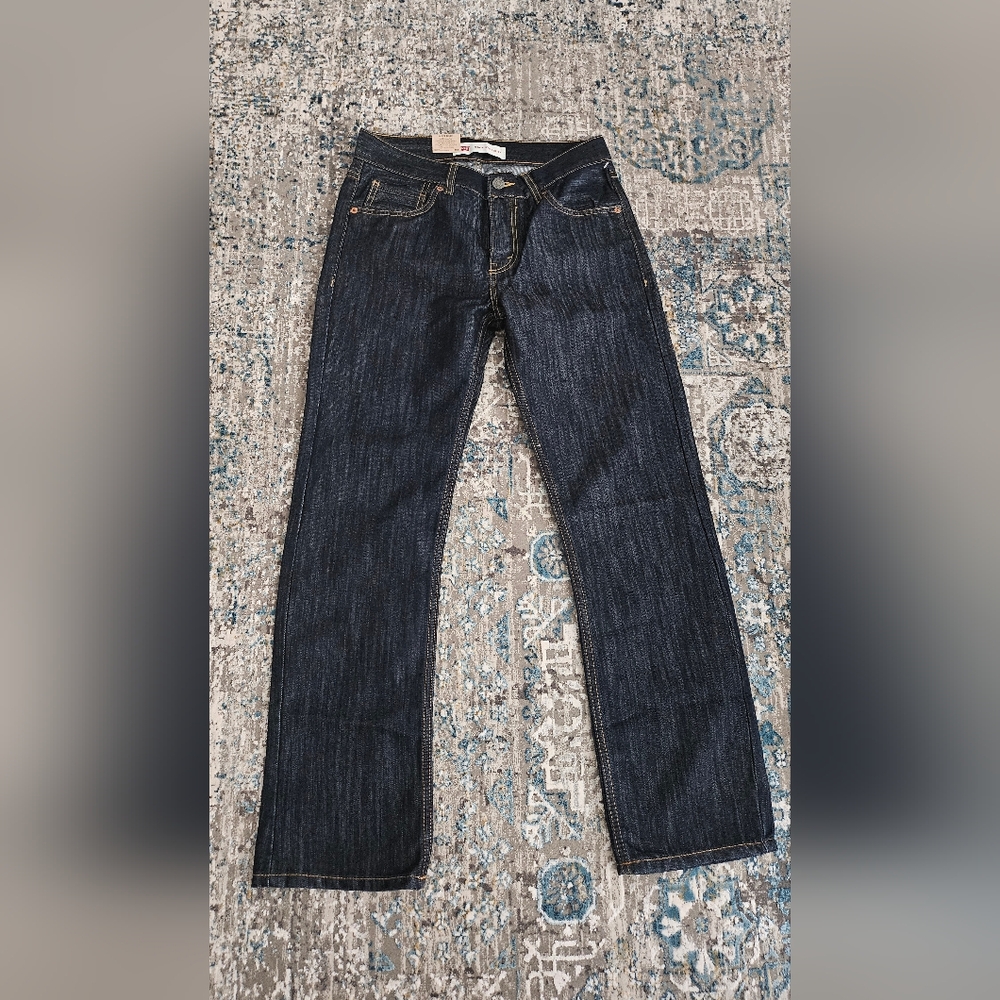 New Levi's Blue Straight Jeans 514 Classic Style - 28x28